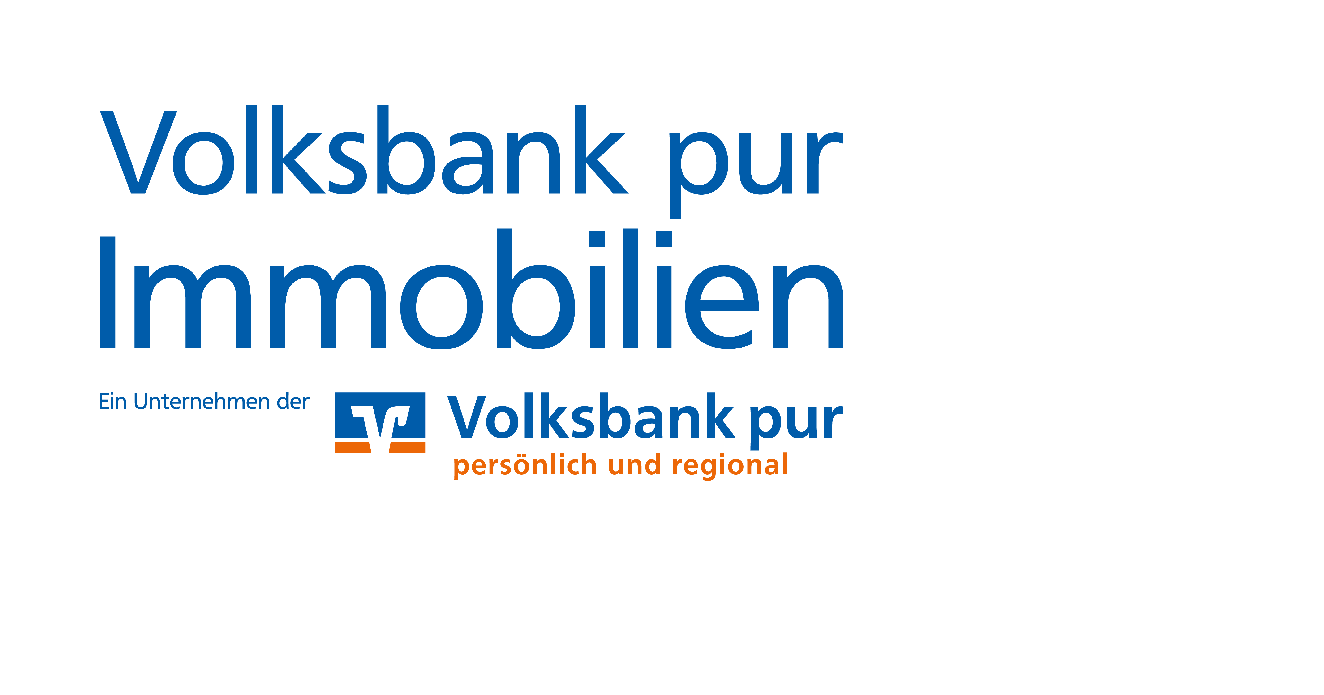 Logo Volksbank pur Immobilien - Verlinkt zur Website der Volksbank pur Immobilien GmbH & Co. KG